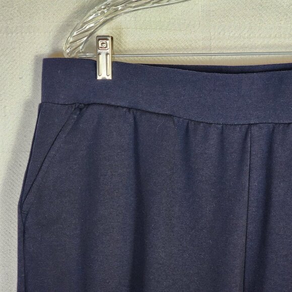 Croft & Barrow Dark Navy Cotton Poly Span Pull on Stretch Capri Pants Size XXL - Picture 8 of 16